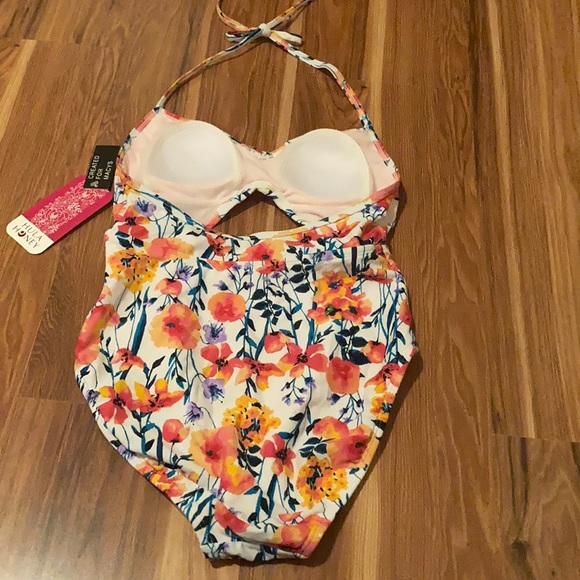 Hula Honey In Such a Fleury Cut-Out Halter 1 Piece - Picture 4 of 6